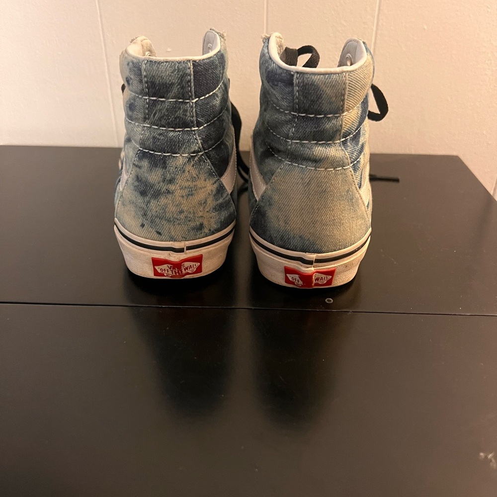 Vans High-Top Sneakers Acid Denim Wash - Picture 3 of 3